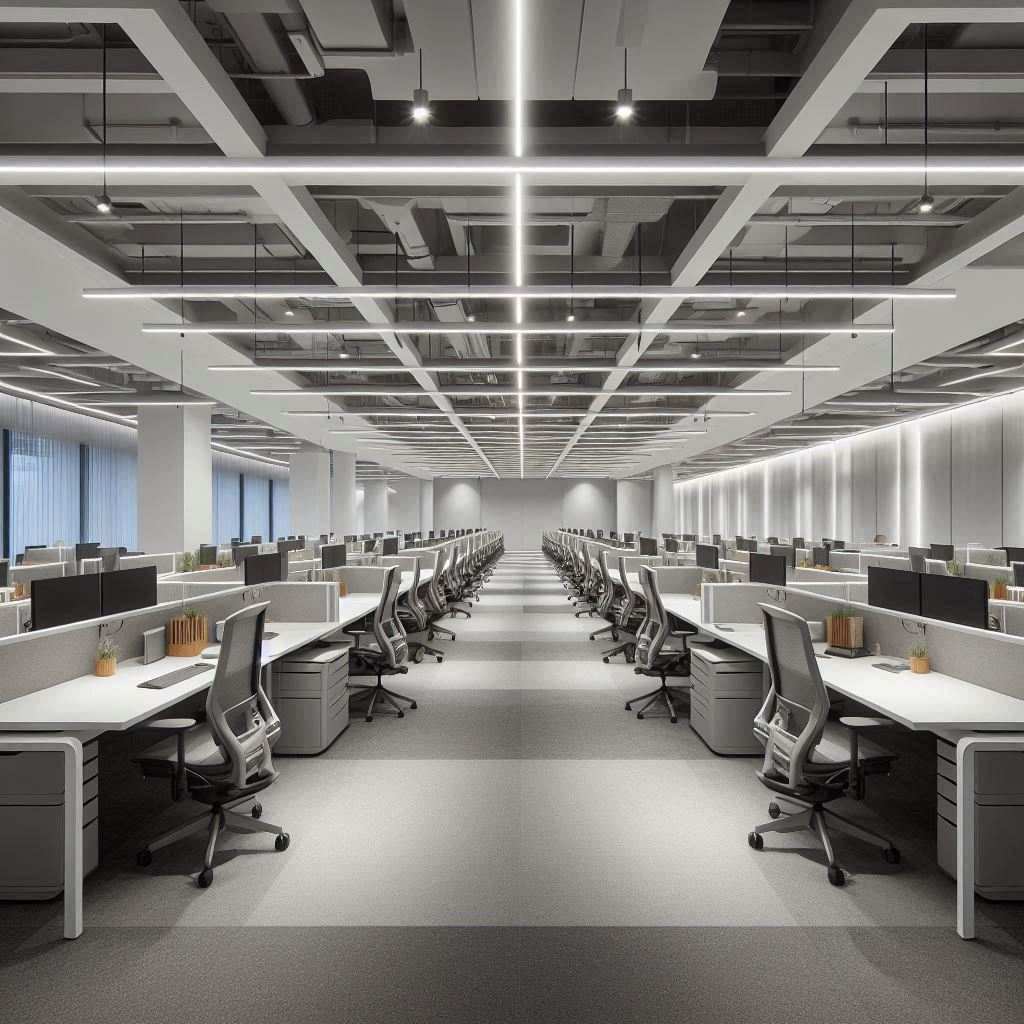 办公区局部施工对客户接待组的写字楼办公企业资料安全会形成哪些连锁影响